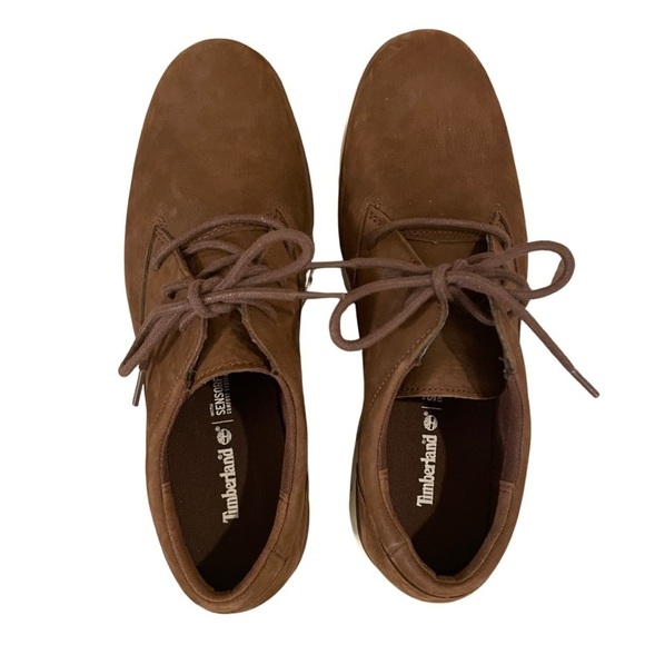 Timberland Brown Suede Shoes for Men Size 9. - Picture 2 of 14